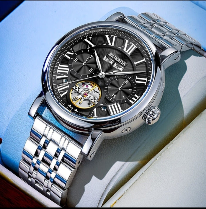 Luxury Automatic Mechanical Watch for Men with Multifunctional Design & Waterproof Performance Mechanical watches Home