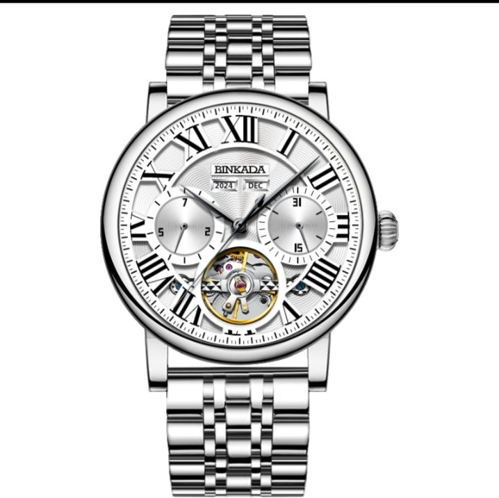 Luxury Automatic Mechanical Watch for Men with Multifunctional Design & Waterproof Performance Mechanical watches Home