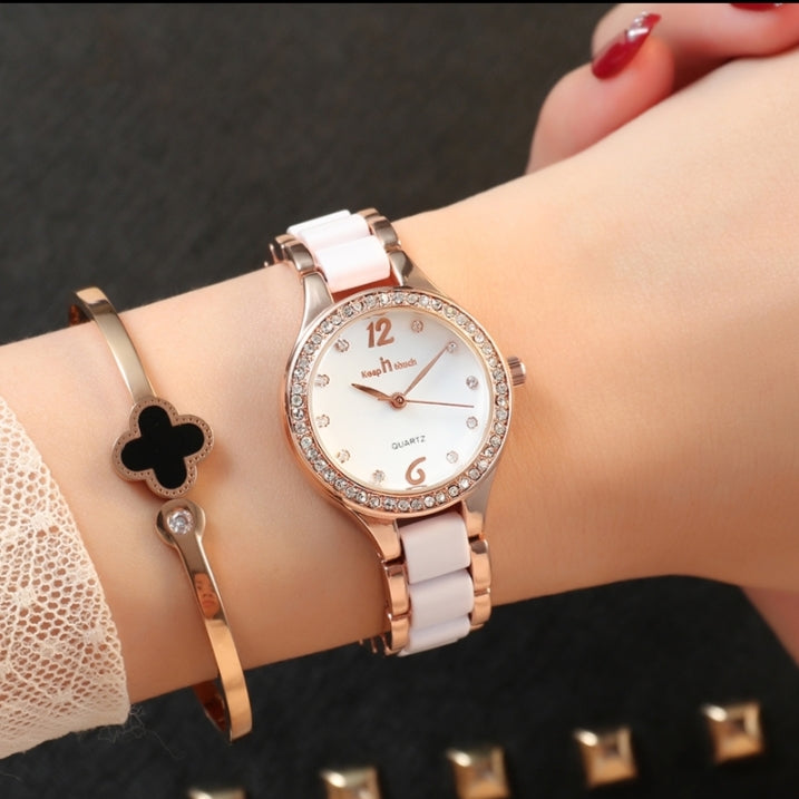 Premium Luxury Women’s Quartz Wrist Watch