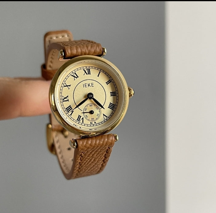 Premium Gold Steel Women's Luxury Watch