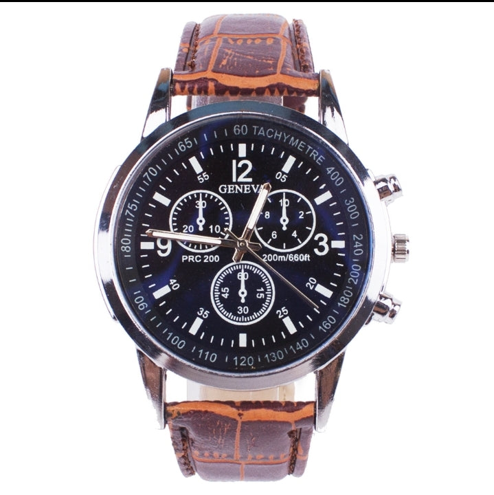 Blue Light Glass Wrist Watch Men New Watches