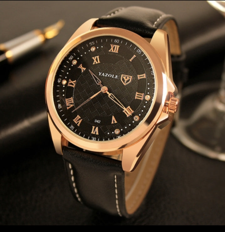 Elegant Business Quartz Men’s Wristwatch