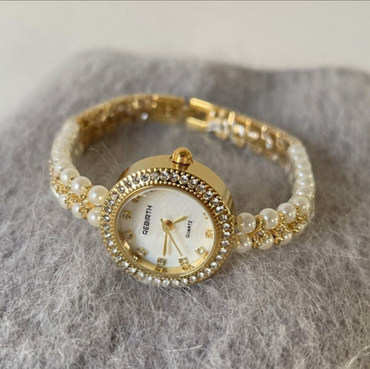 Premium Gold Steel Women's Luxury Watch